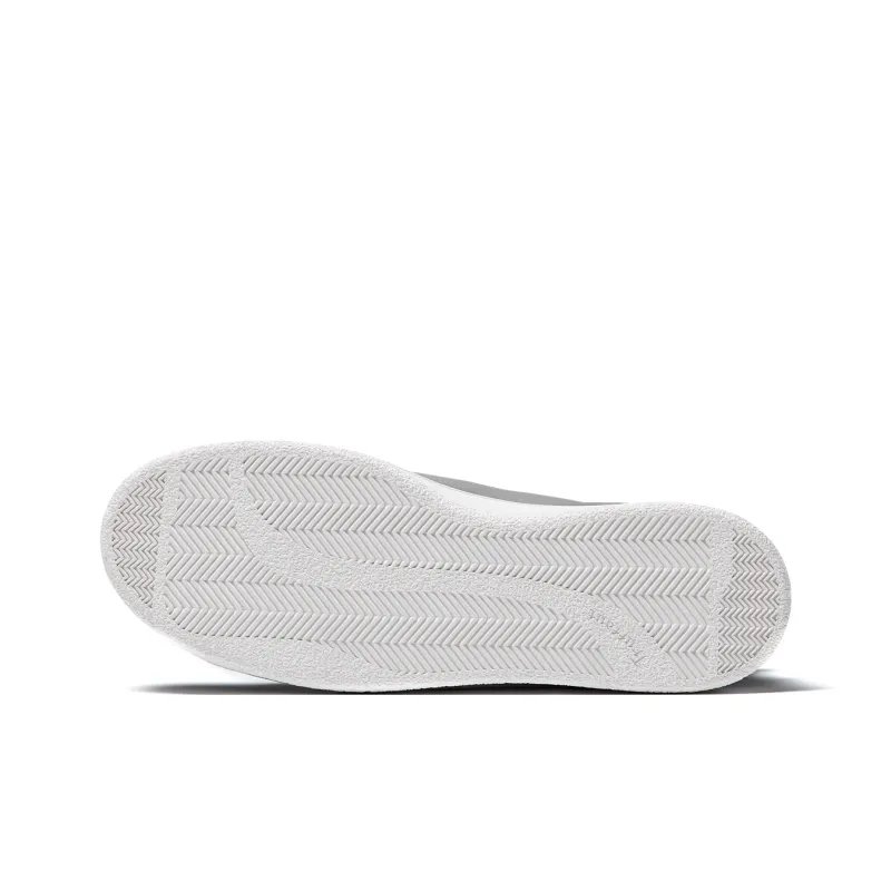 TRUFFAUT Sports Genuine Leather White Sneakers Low Top Skateboard Shoes Men's-19