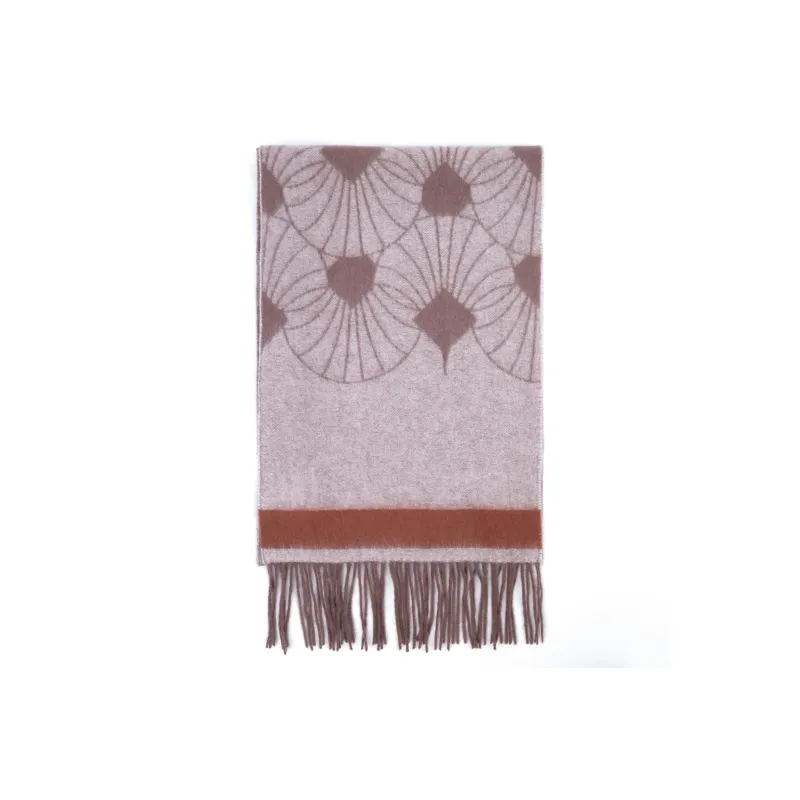 MARJAKURKI Red Scarf Atmosphere Embrace Vintage-Inspired Greeting Card Elegance Unisex-1