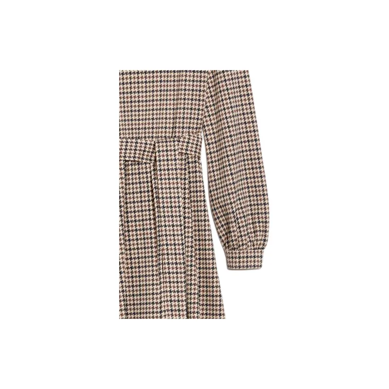 WEEKEND MaxMara Vetta Collection Long Sleeved Dresses Women's Camel-6
