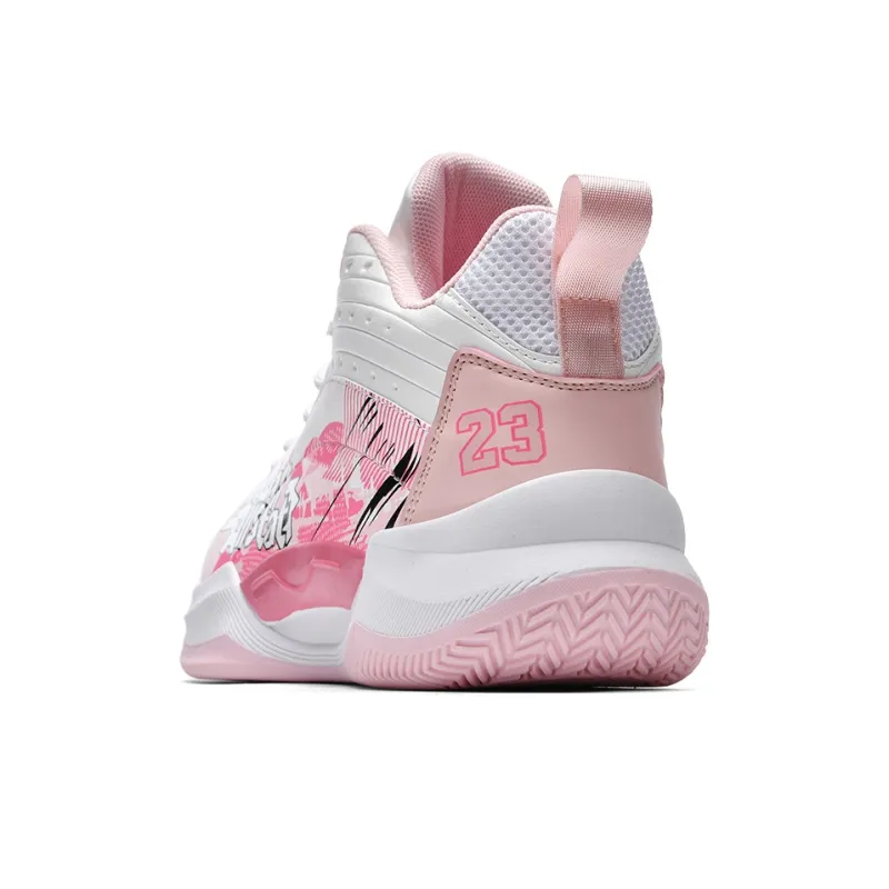 Black tailed Deer Cushioning, Slip Resistant, And Abrasion Resistant High Top Basketball Shoes Unisex-3