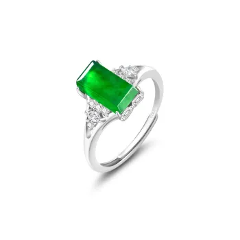 Jade Is Boundless Ice Glutinous Jadeite Rings Women's