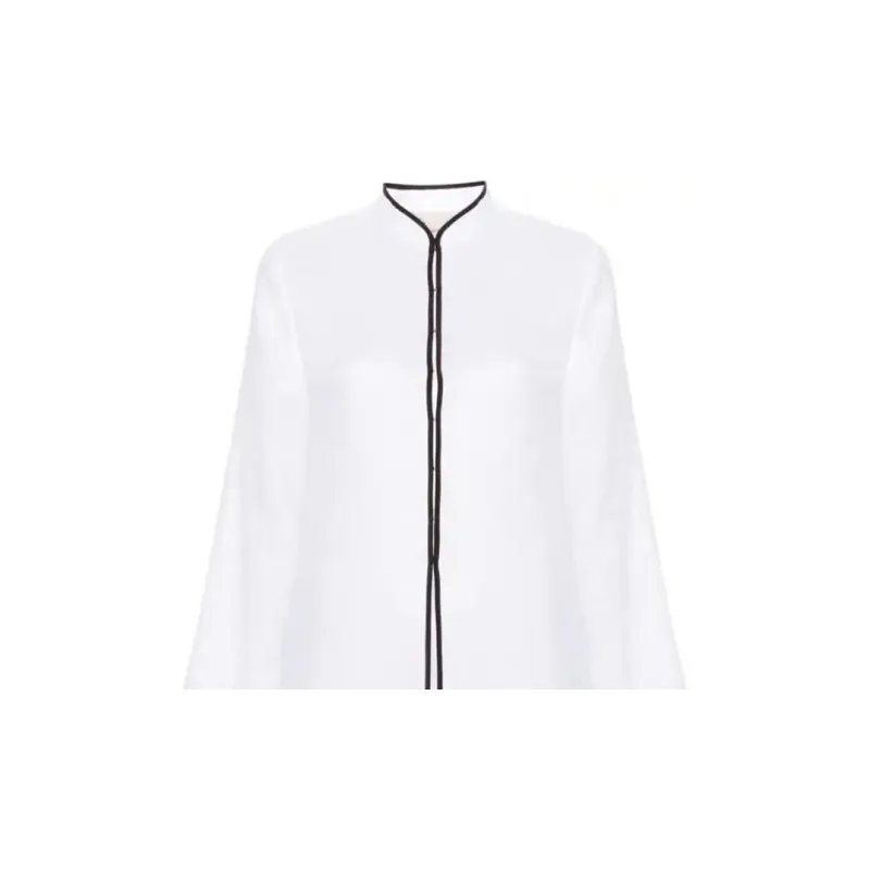 TORY BURCH Long-Sleeved Long Caftan-1