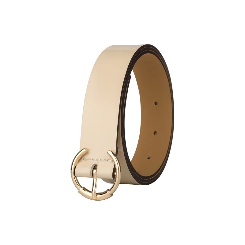 CATELLES Top Grain Cow Leather Leather Belts Women's Black/Burgundy/Coffee/Apricot 2.8cm-16
