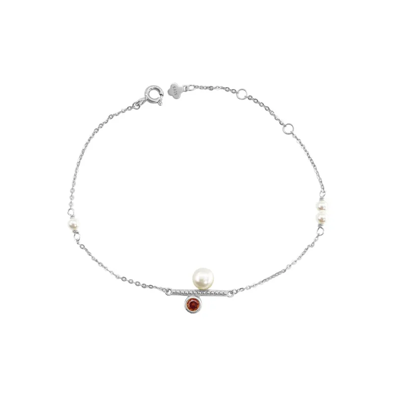 ZHENZHUAOMI Freshwater Pearl Pearl Bracelets Women's-4