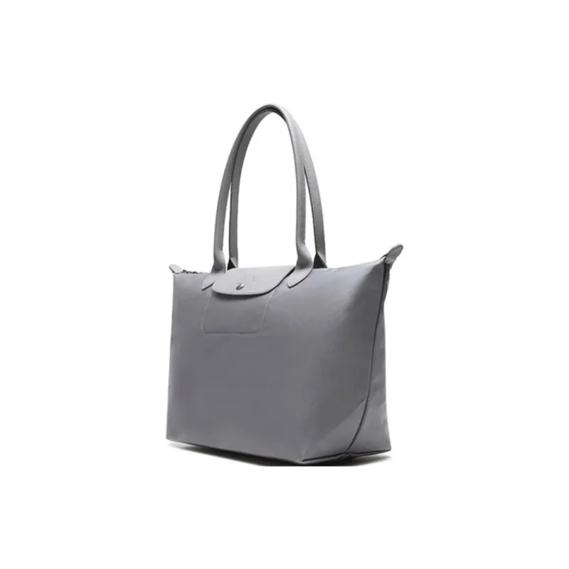 LONGCHAMP Le Pliage Néo Fabric Handbag Shoulder Bag Women's Cement Gray-1