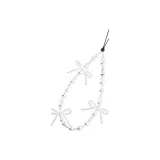 Snowflake Bowknot Cell Phone Chain