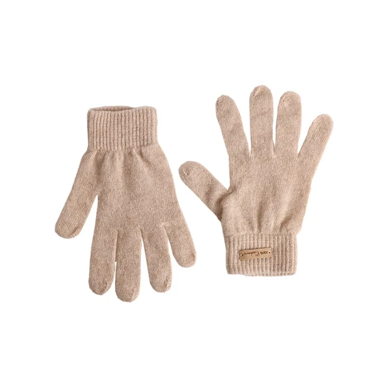 Lagur Cashmere Knit Gloves Women's-1