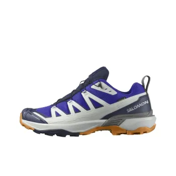 SALOMON X ULTRA 360 Slip Resistant Low Top Running Shoes Men's Gray Blue