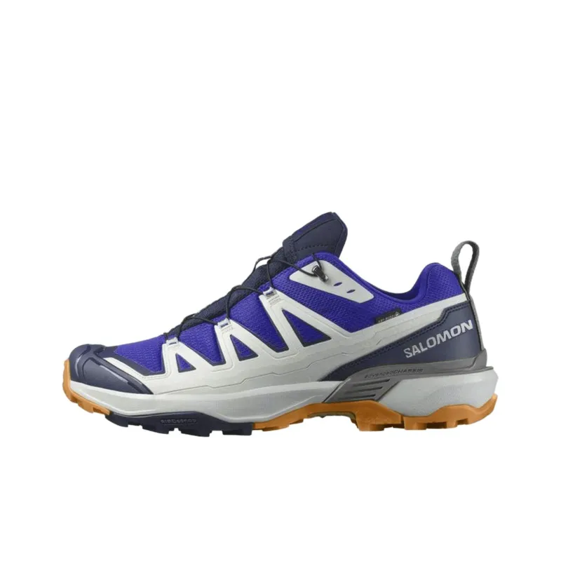 SALOMON X ULTRA 360 Slip Resistant Low Top Running Shoes Men's Gray Blue-0
