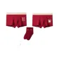 Big Joy Red+Minimalist Style Red+Prosperity Socks*1