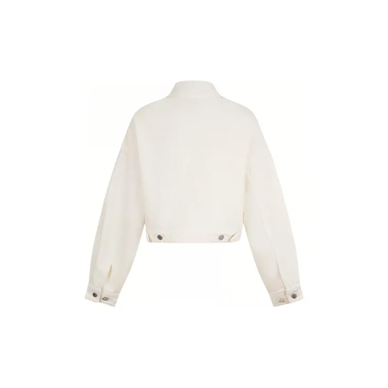 PRADA SS24 Jackets Coats Women's White-1
