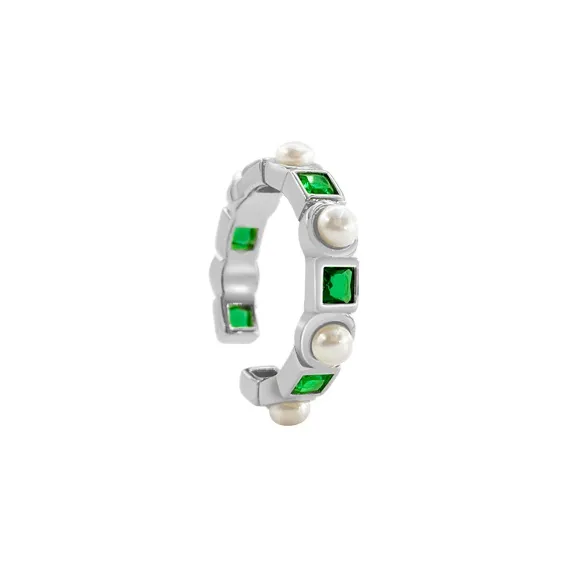 ZHENZHUAOMI Freshwater Pearl Rings Women's-5