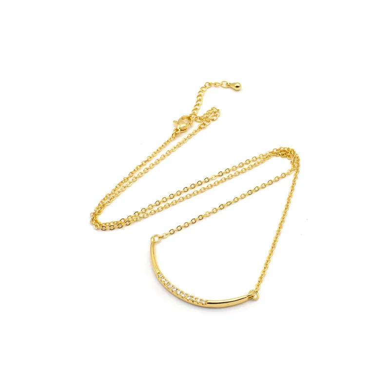 DAP Titanium Steel Gold Plated Necklaces Women's-4