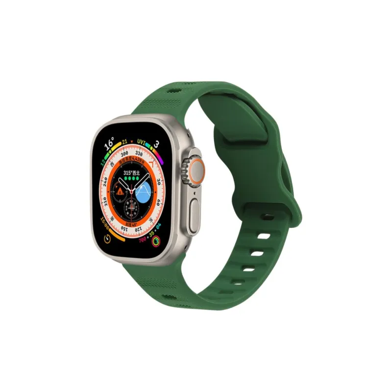 Bevichi Watch Band Apple Compatibility Silicone Material-1