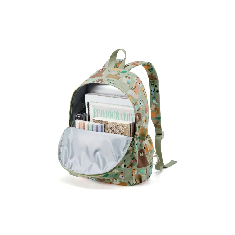 JEANSWEST Fabric Backpack Regular Unisex Multicolor-13
