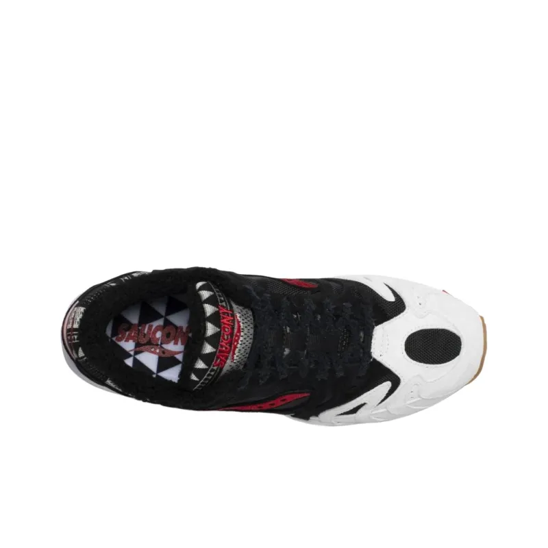 Saucony Grid Azura 2000 Black Red-3
