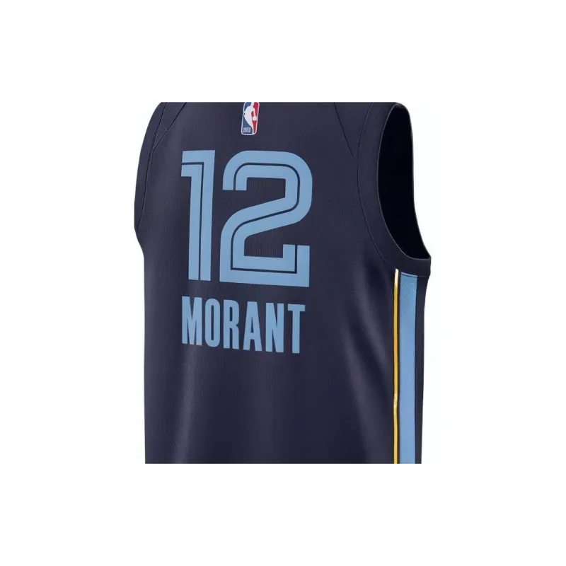 Nike Nba Memphis Grizzlies Ja Morant Icon Edition Dri FIT Swingman Jersey-2