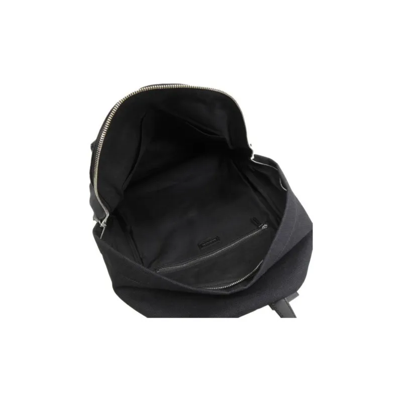 Balenciaga Canvas Backpack Men's Black-4