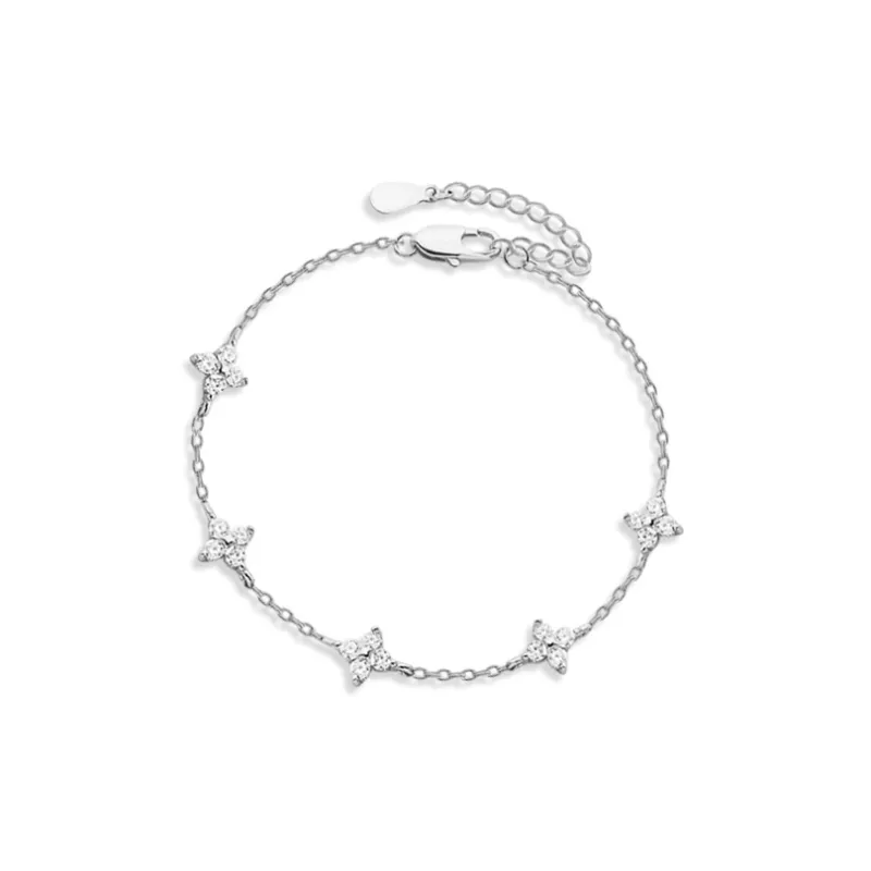 WANLIACC S925 Silver Bracelets Women's-0
