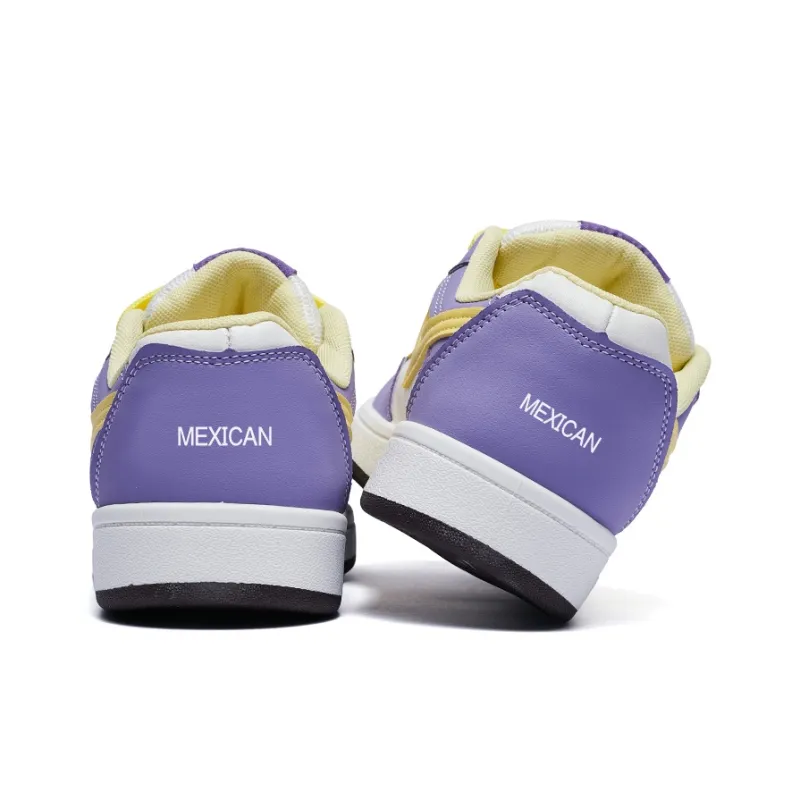MEXICAN Abrasion Resistant Low Top Skateboard Shoes Women's-17