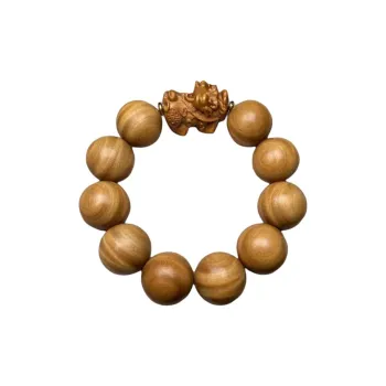 Is Here Green Sandalwood Wooden Bracelets Men's