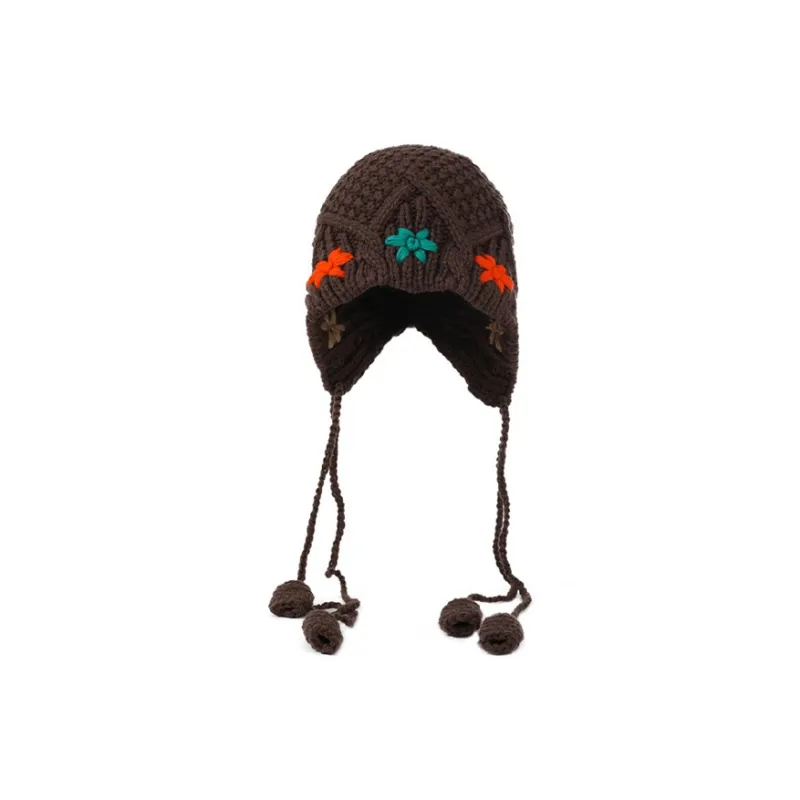MUSTKOO Acrylic Beanies Women's-7