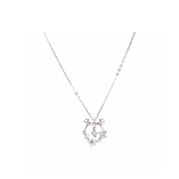 JESCAKOO S925 Silver Necklaces Women's