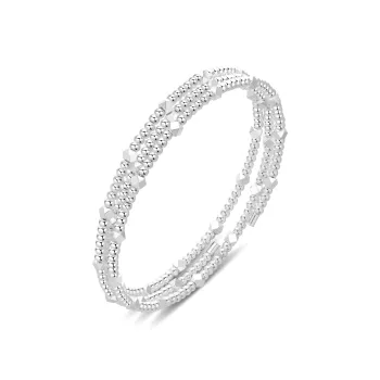 Huaying Silver 999 Sterling Silver Bracelets Women's