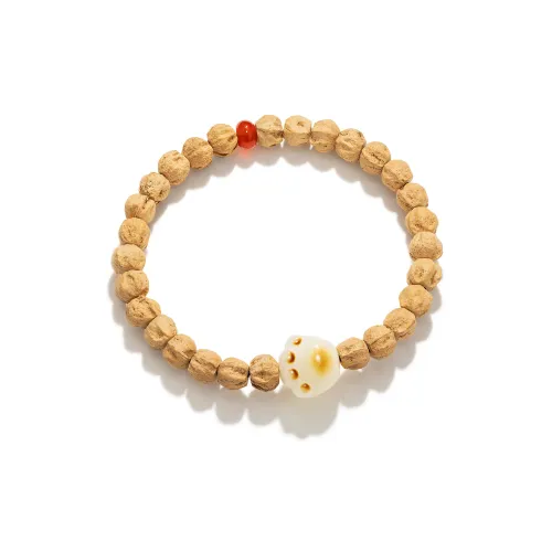JINGCHENGGOU Cacumen Platycladi Seeds Bodhi Root Bracelets Unisex