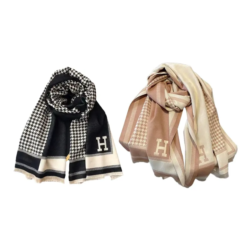 JKEM Knit Scarves Unisex-6