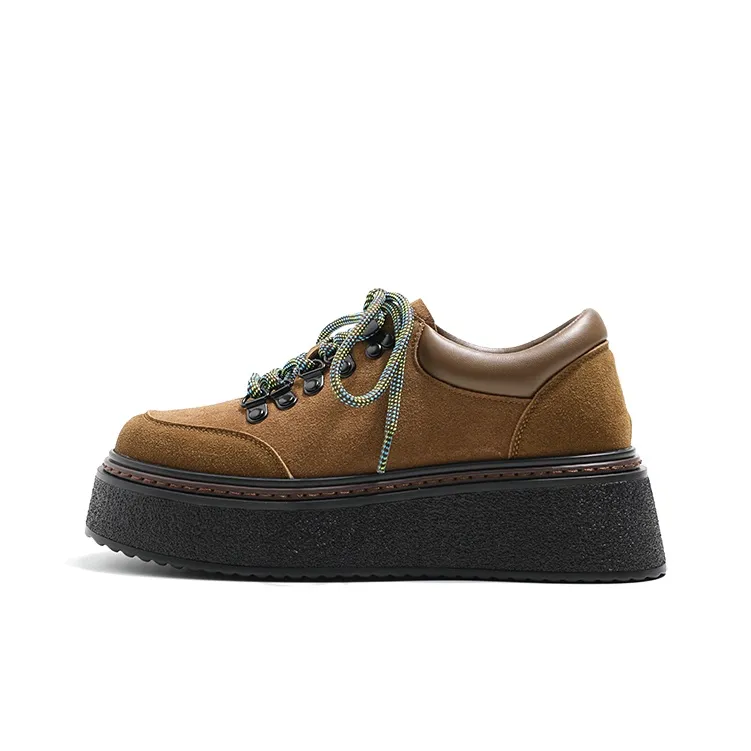 MIS. DANNY Casual Single Shoes Women's Camel-0