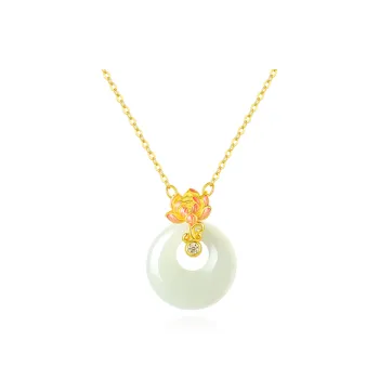 Zheng Tai Fook Chalcedony Necklaces Unisex