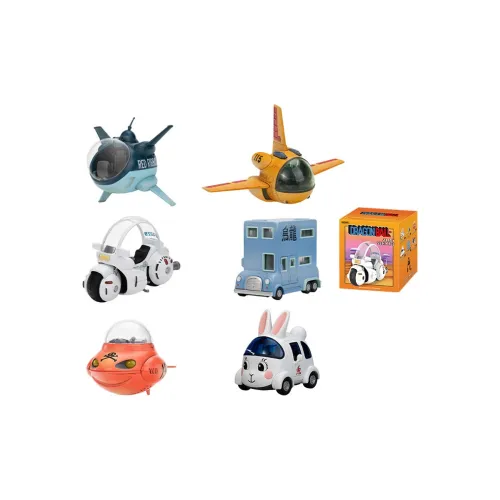 POP MART Dragon Ball Alloy Vehicle Collection Blind Box Products Single Mystery Box/Full Box 6 Pcs