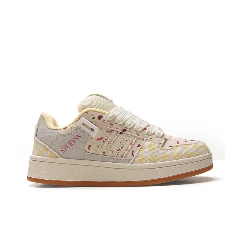 STUR YSN Warm And Wear Resistant Low Top Skateboard Shoes Unisex Cranberry-3