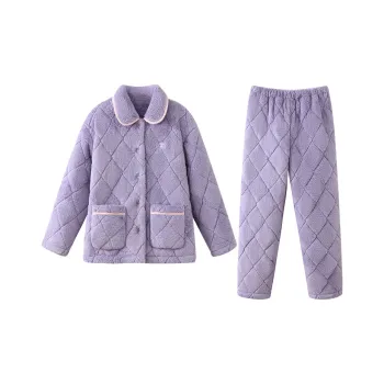 JINGYUN Pajama Set Women's Taro Purple