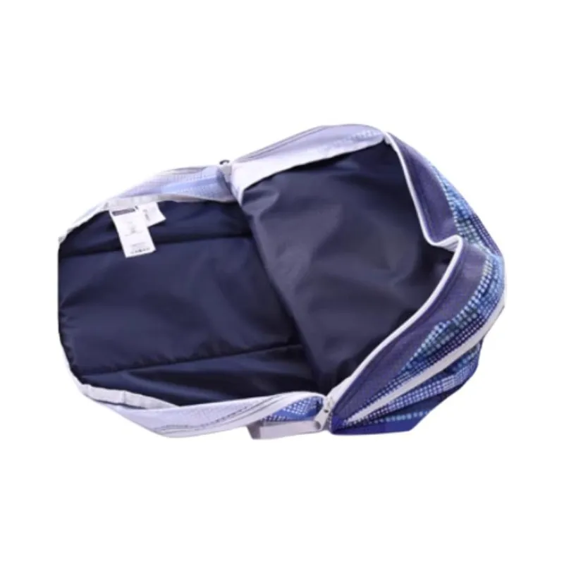 JanSport Polyester Backpack Medium Size Unisex Blue Polka Dots/Coral Red-3