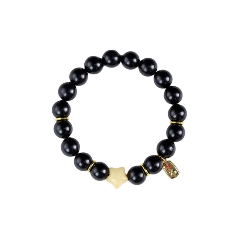 Is Here Green Sandalwood Bracelets Unisex-4