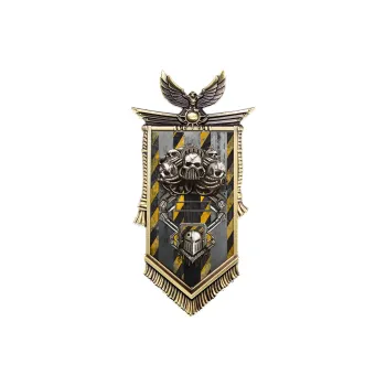 STARFORGED Warhammer 30K Horus Heresy Merch Iron Warriors 2nd Company Banner Anime / Games Fridge Magnets
