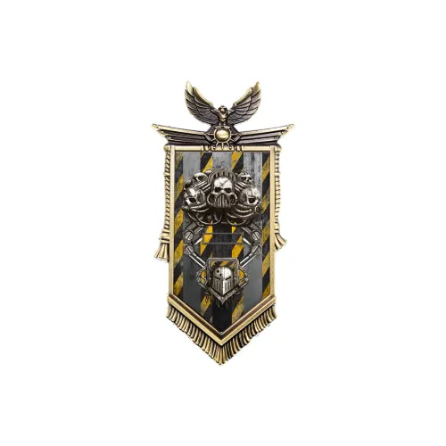 STARFORGED Warhammer 30K Horus Heresy Merch Iron Warriors 2nd Company Banner Anime / Games Fridge Magnets