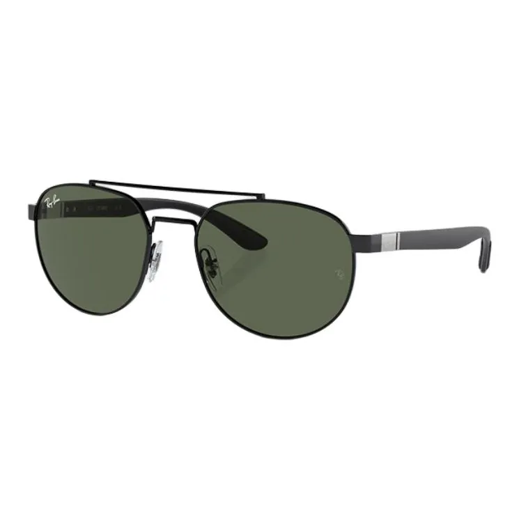 RayBan Metal Aviator Sunglasses Unisex Black-0