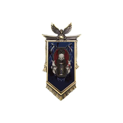 STARFORGED Warhammer 30K Horus Heresy Merch Midnight Lord 1st Battle Company Banner Anime / Games Fridge Magnets
