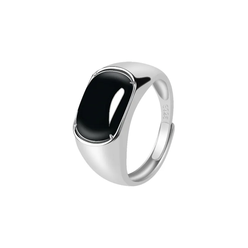 Jade Is Boundless Glutinous Jade Jadeite Rings Women's-5