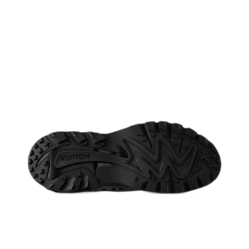 LOUIS VUITTON Runner Tatic 2025 Spring Men's Collection Low-Top Casual Shoes Men's Black-5