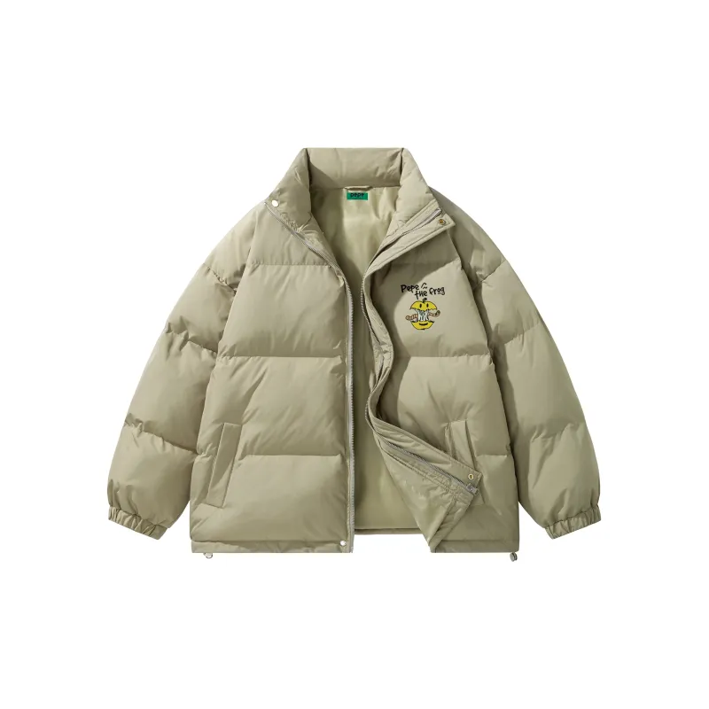 Pepe The Frog Puffer Jacket Unisex-11