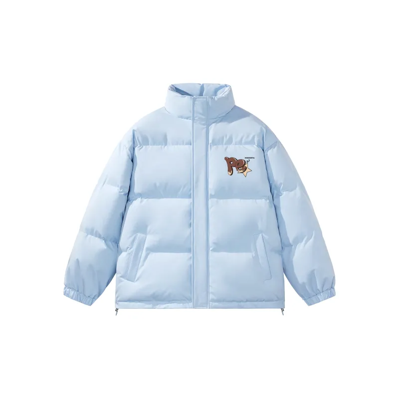 Pepe The Frog Puffer Jacket Unisex-5