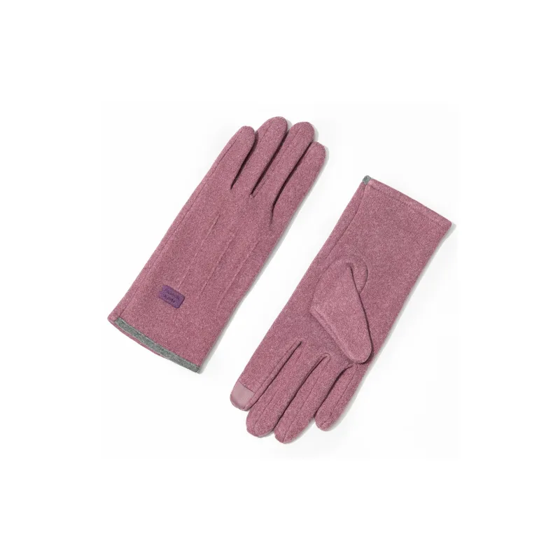 Shanghai Story Polyester Knit Gloves Women's-11