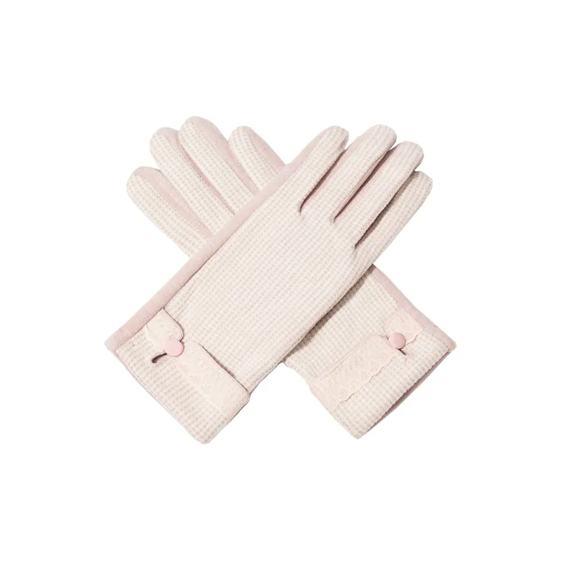 Shanghai Story Blend Knit Gloves Women's Available In 5 Colors-12