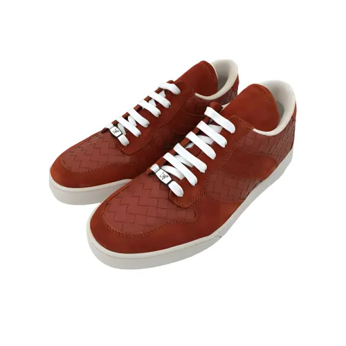 Bottega Veneta Slip-Resistant Low-Top Skateboard Shoes Women's Red