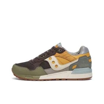 Saucony Shadow 5000 Anti Slip Wear Resistant Low Top Running Shoes Unisex Umber