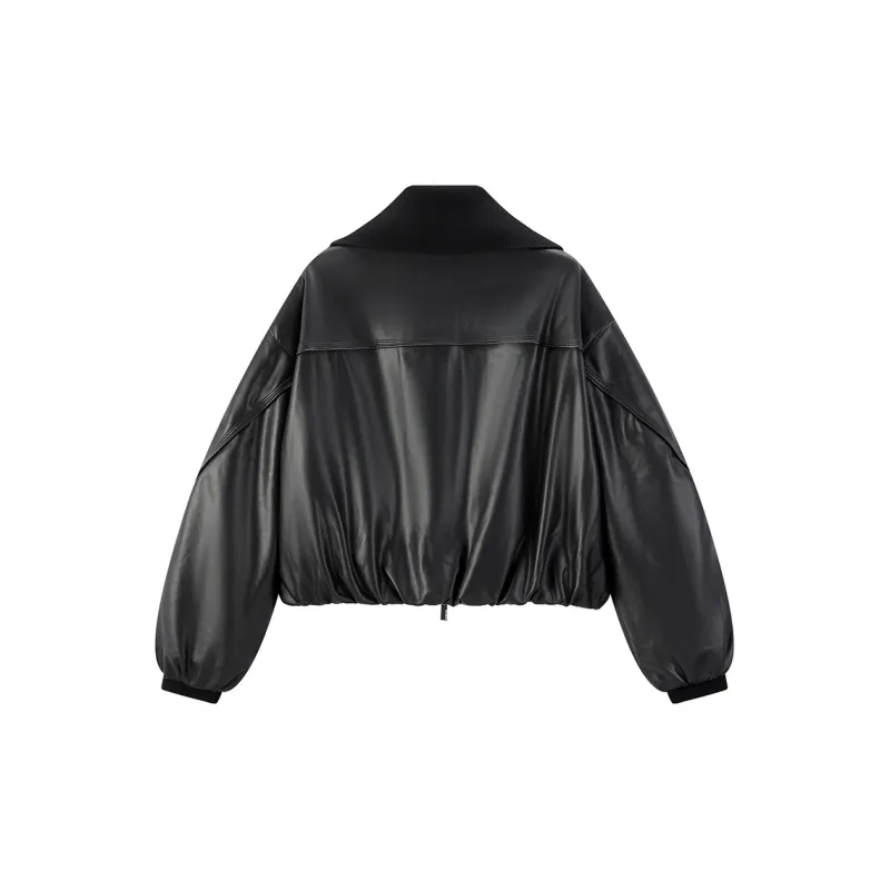 PEACEBIRD x Prince Puffer Jacket Women's Black-1